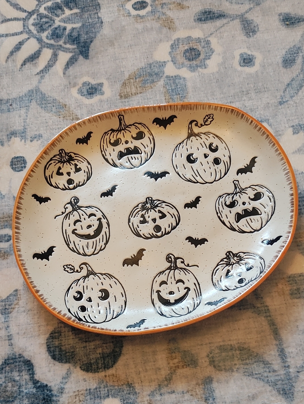 HALLOWEEN PUMPKIN PLATE